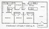3 Bedroom 1 Bathroom